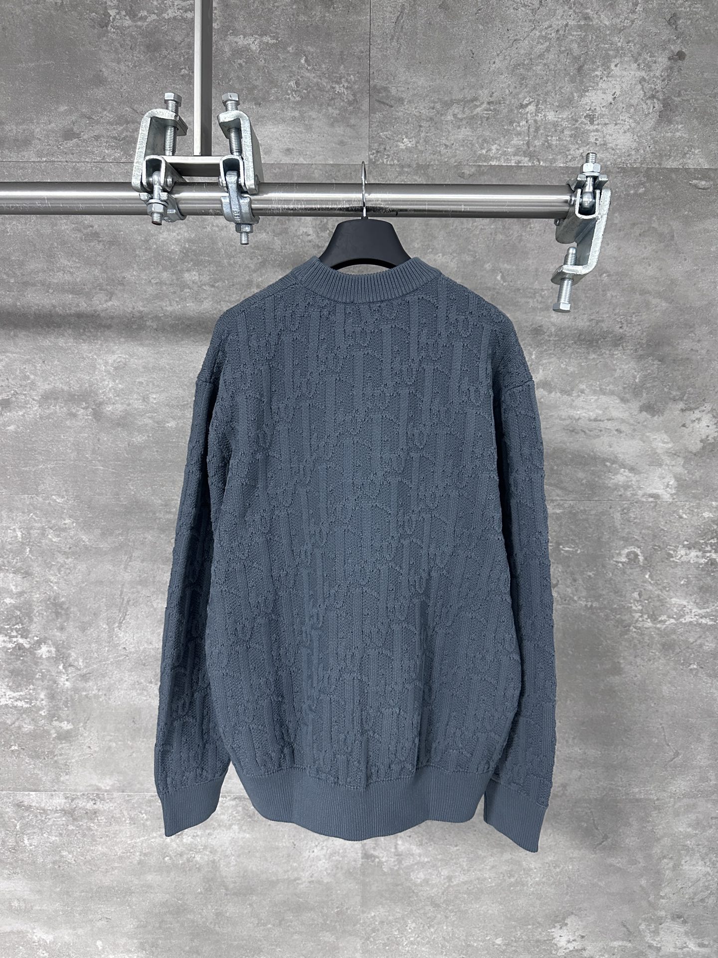 Dior 디올 CD 모노그램 다크 자카드 니트 스웨터 의류