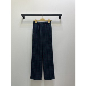 MiuMiu 미우미우 빈티지 체크 울 팬츠 바지 의류