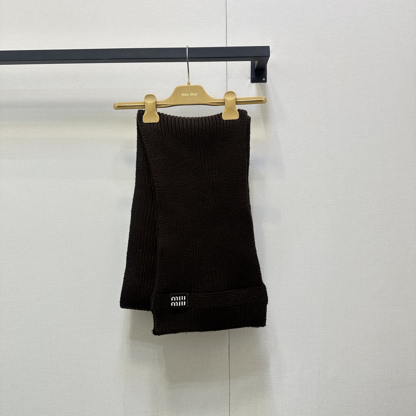 MiuMiu 미우미우 울 머플러 목도리