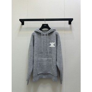 CELINE 셀린느 케슬린 아치 로고 후드 니트 의류
