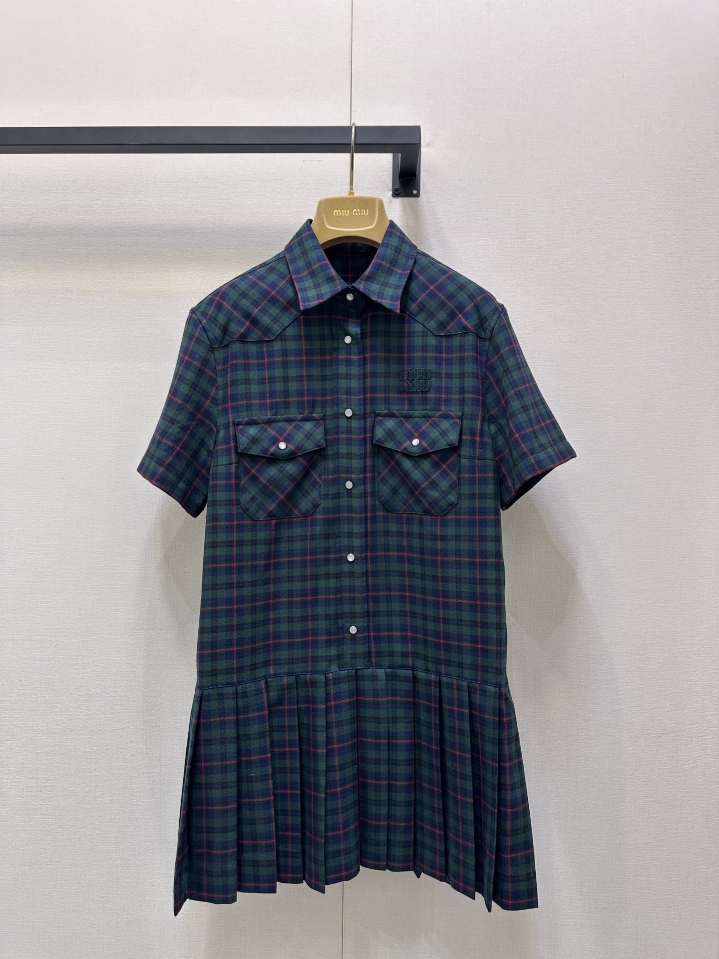 MiuMiu 미우미우 빈티지 체크 원피스 의류