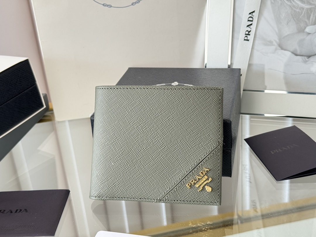 Prada 프라다 2M0513 남성 사피아노 가죽 반지갑 지갑