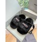 Balenciaga 발렌시아가 퍼 라이닝 슬리퍼 신발