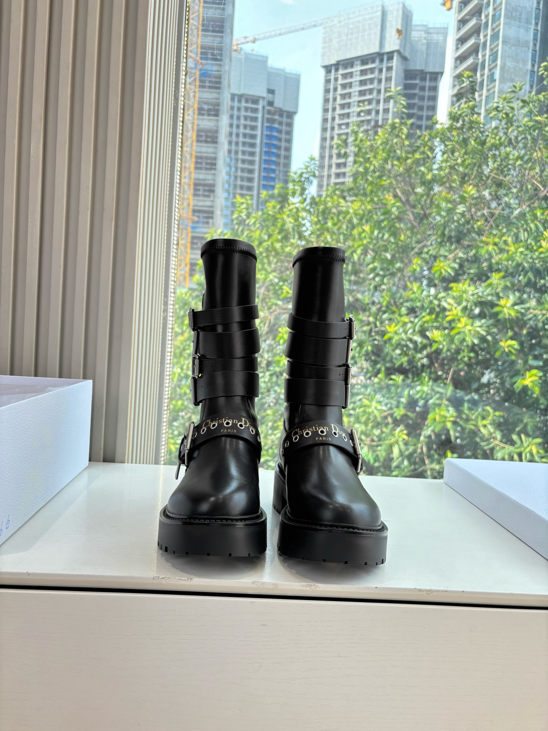Dior CD 디올 마틴 부츠 / 라이더 부츠 부츠