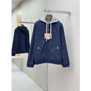 MiuMiu 미우미우 리버서블 양면 후드 집업 자켓 재킷 의류