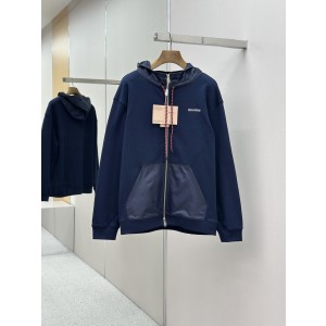 MiuMiu 미우미우 로고 배색 후드 집업 점퍼 자켓 재킷 의류