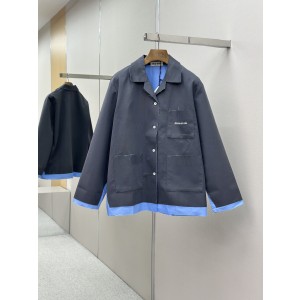 miumiu 미우미우 레이어드 로고 자수 셔츠 의류