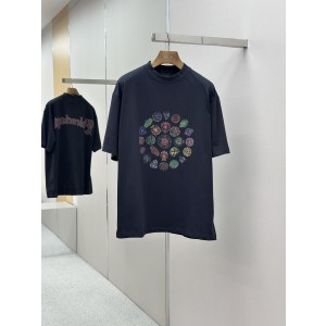 BALENCIAGA 발렌시아가 로고 자카드 반팔 티셔츠 의류