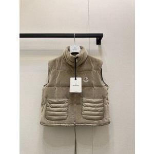 Moncler 몽클레어 몽클레르 벨벳 스트링 포켓 패딩 베스트 조끼 의류