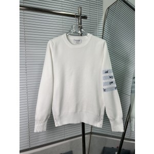 THOM BROWNE TB 톰브라운 자수 4선 긴팔 니트 의류