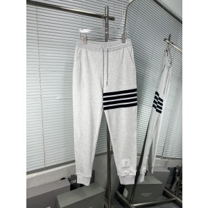 THOM BROWNE TB 톰브라운 4선 컬러 배색 면 팬츠 바지 의류