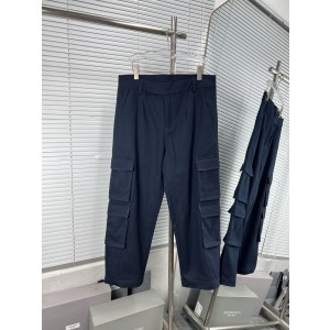 THOM BROWNE TB 톰브라운 워시드 코튼 카고 팬츠 바지 의류