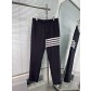 Thom Browne TB 톰브라운 클래식 4-바 스트라이프 울 슬랙스 정장 바지 팬츠 의류