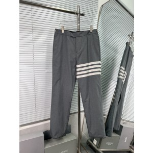 Thom Browne TB 톰브라운 클래식 4-바 스트라이프 울 슬랙스 정장 바지 팬츠 의류