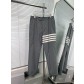 Thom Browne TB 톰브라운 클래식 4-바 스트라이프 울 슬랙스 정장 바지 팬츠 의류