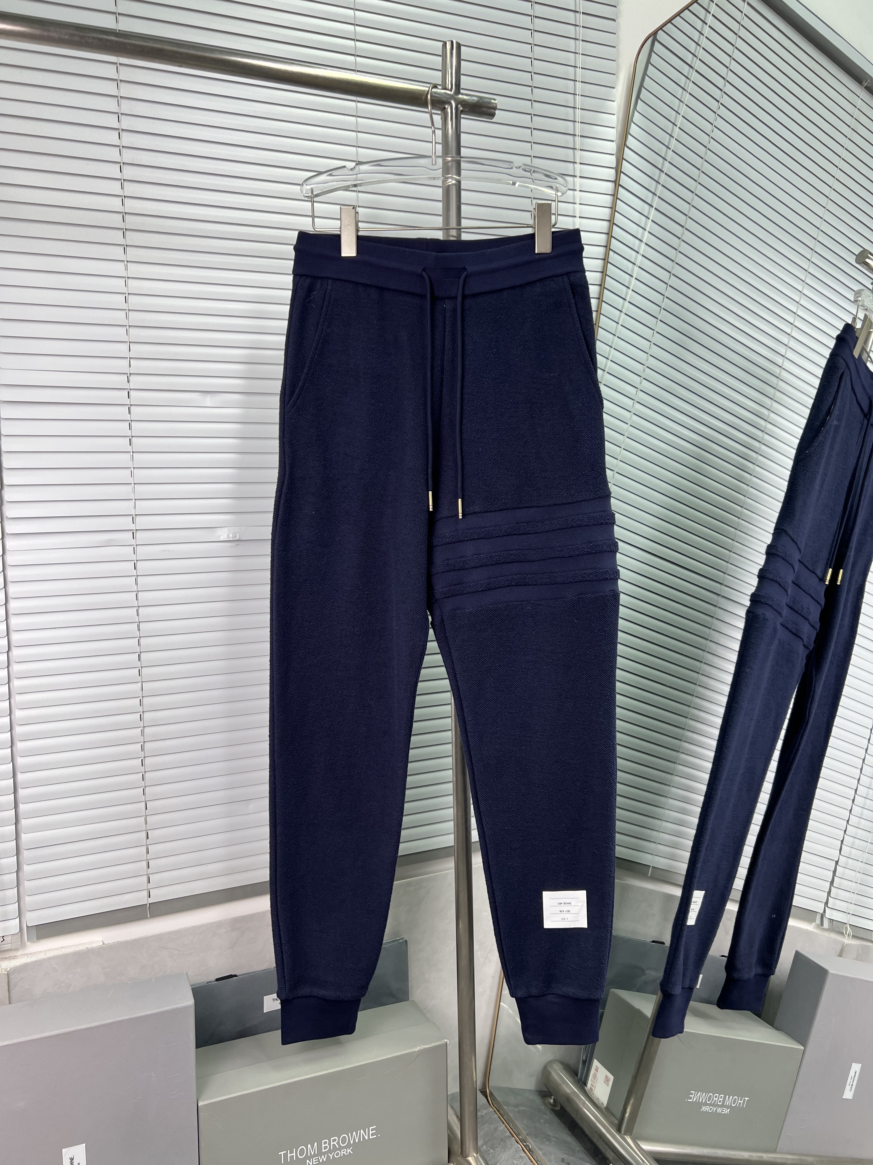 Thom Browne 톰브라운 루프백 코튼 조거 팬츠 바지 의류