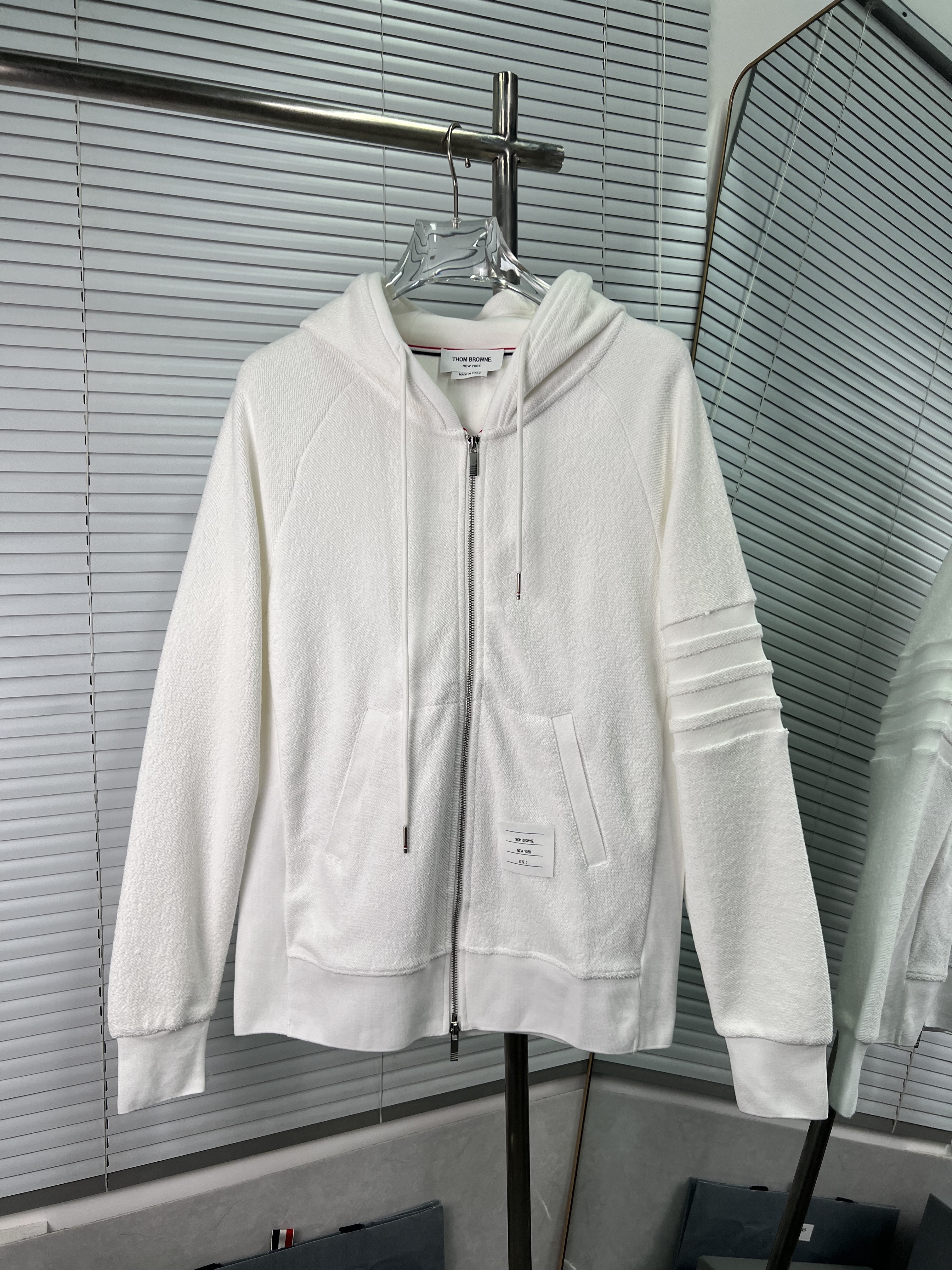 Thom Browne 톰브라운 루프백 후드 집업 자켓 재킷 의류