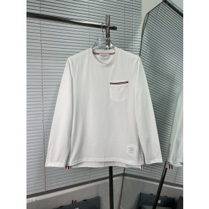 Thom Browne 톰브라운 포켓 스트라이프 롱슬리브 긴팔 티셔츠 의류