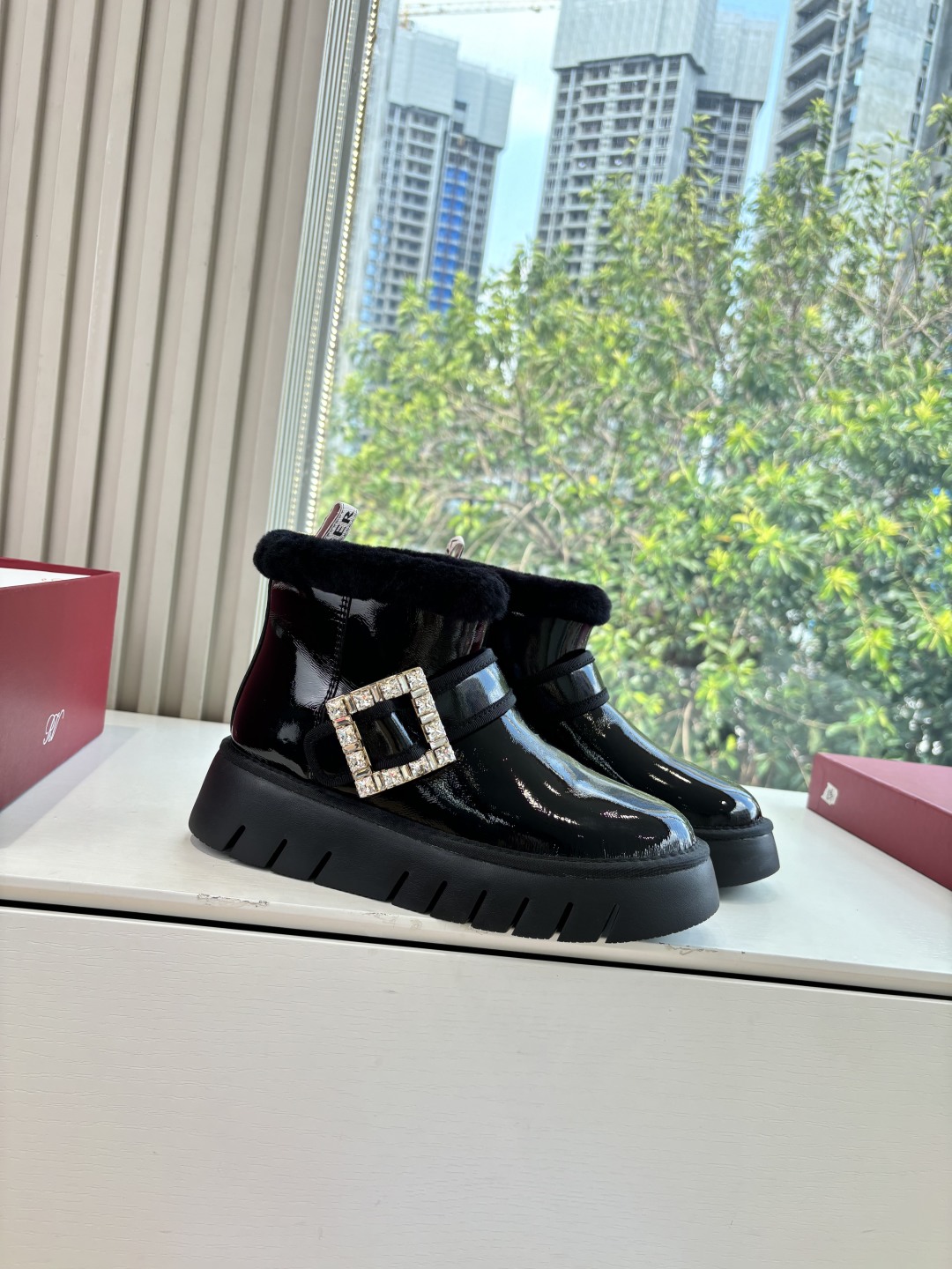 Roger Vivier RV 로저 비비에 스노우 부츠 신발