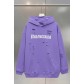 Balenciaga 발렌시아가 아트 프린트 더블 레이어 디스트로이드 후드티 의류