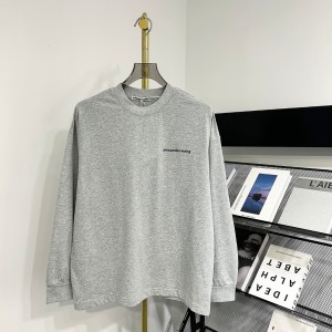 Alexander Wang AW 알렉산더왕 클래식 로고 긴팔 티셔츠 의류