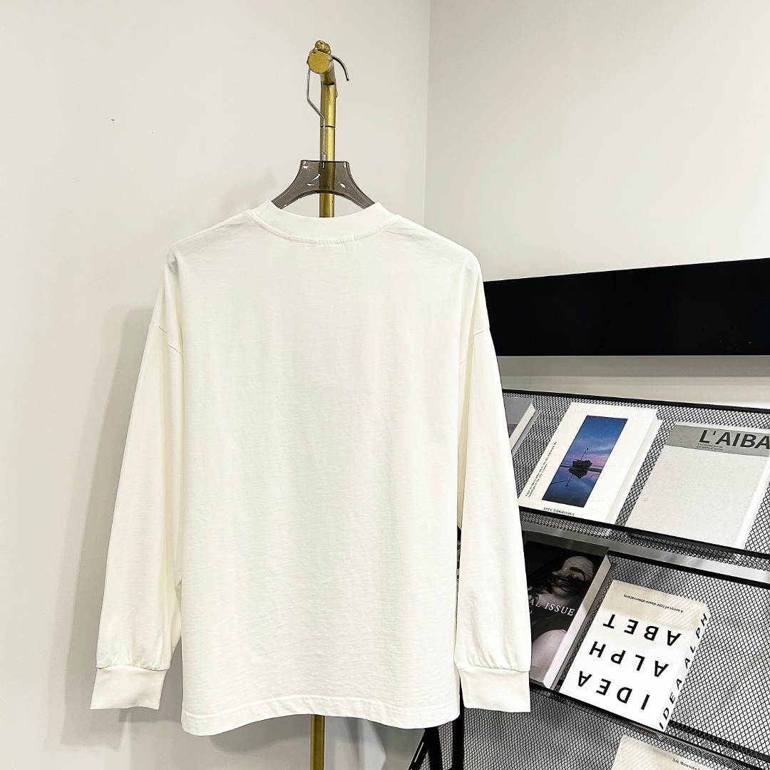 Alexander Wang AW 알렉산더왕 클래식 로고 긴팔 티셔츠 의류