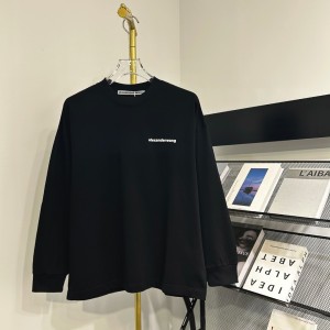 Alexander Wang AW 알렉산더왕 클래식 로고 긴팔 티셔츠 의류