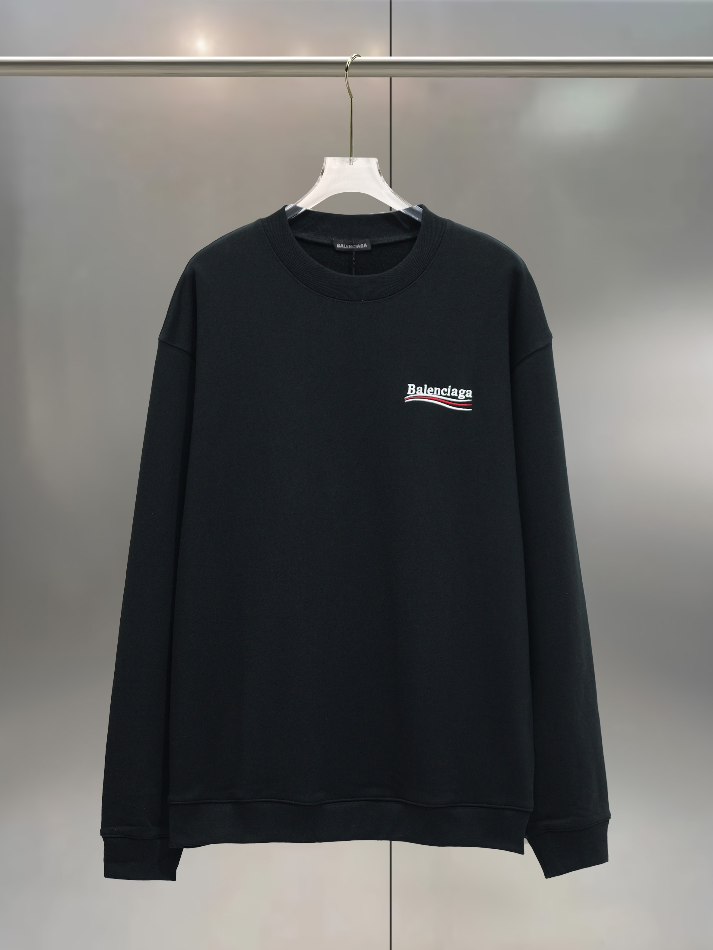 Balenciaga 발렌시아가 자수 긴팔 맨투맨 티셔츠 의류