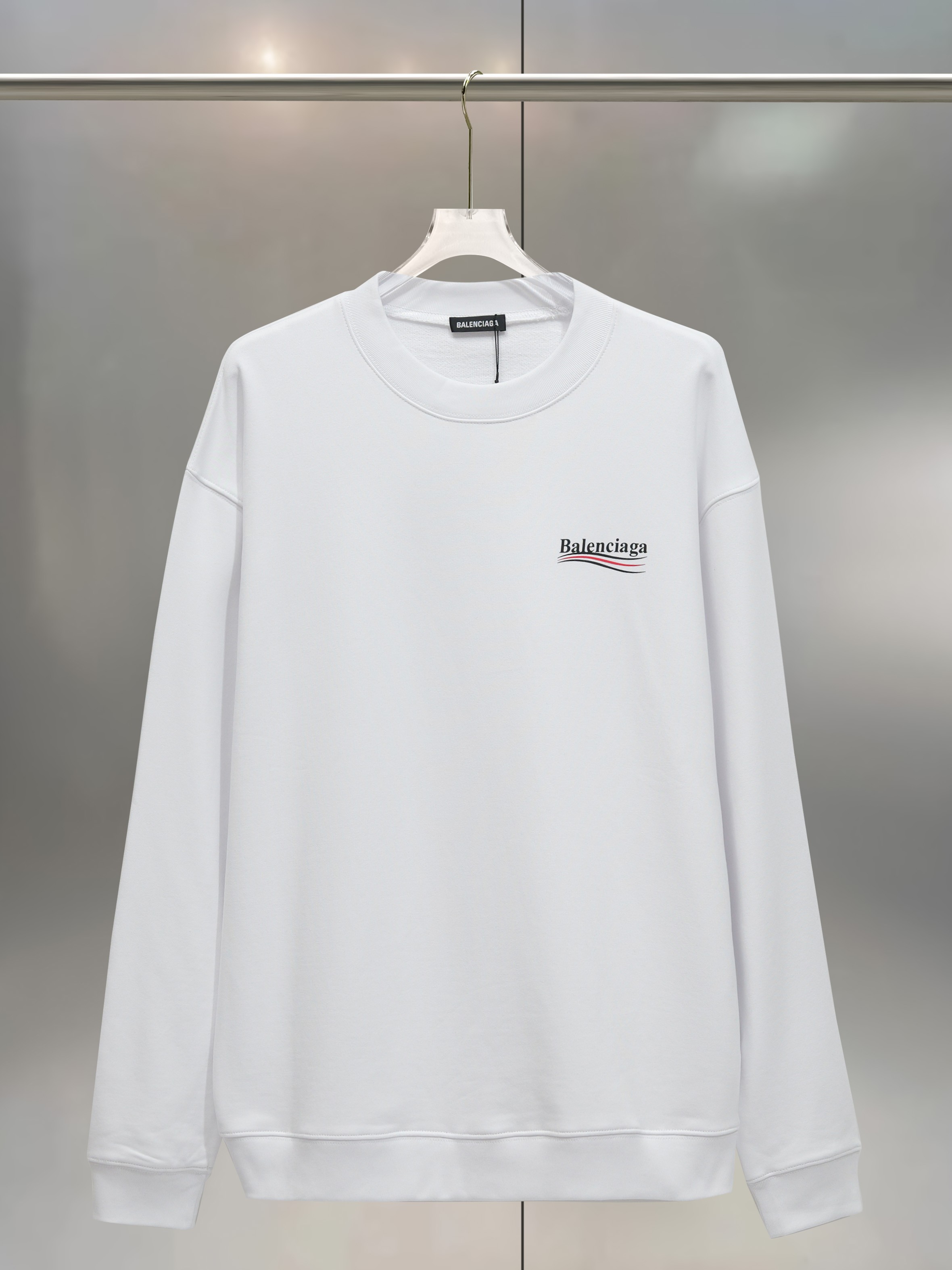 Balenciaga 발렌시아가 자수 긴팔 맨투맨 티셔츠 의류