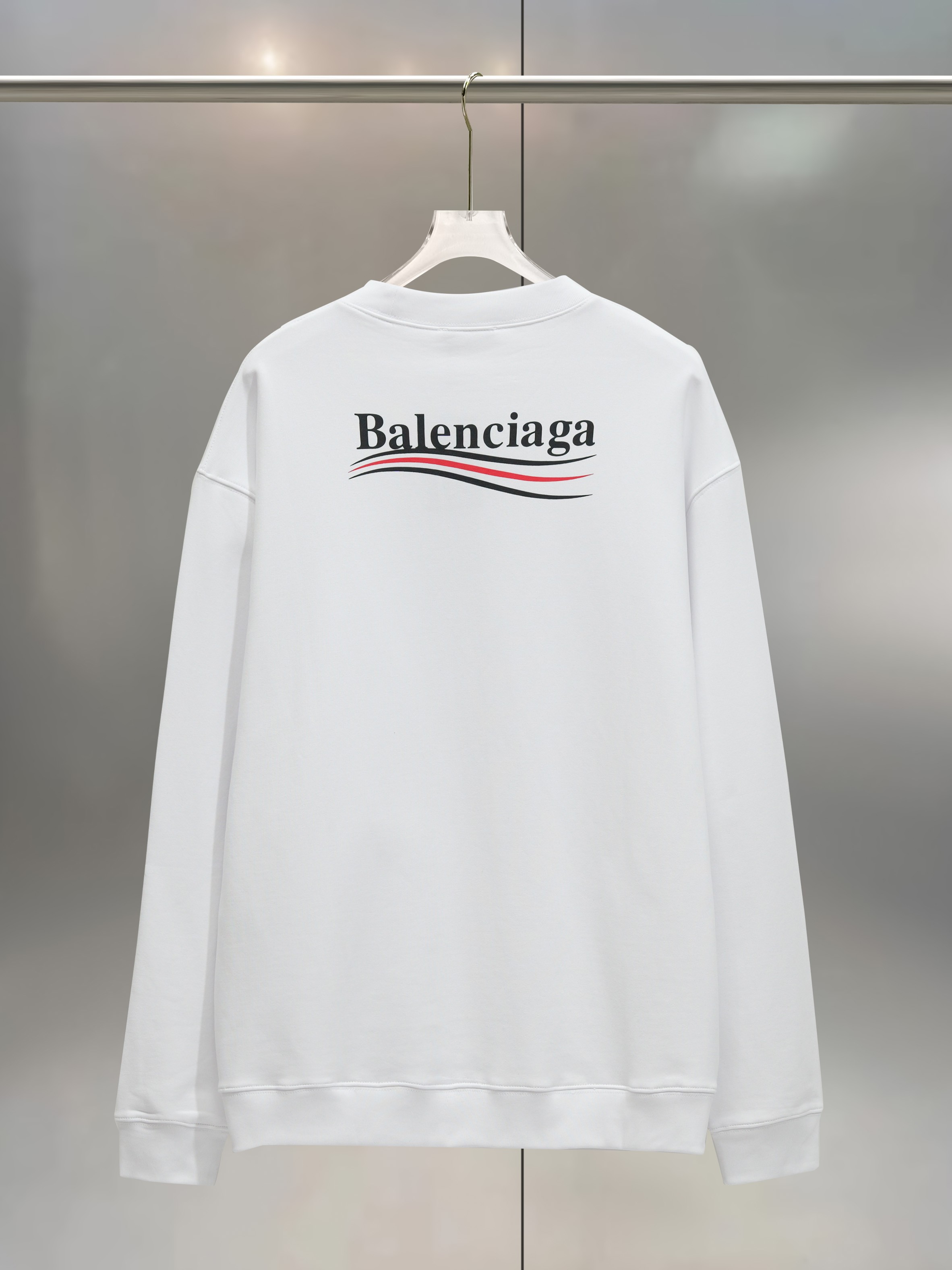 Balenciaga 발렌시아가 자수 긴팔 맨투맨 티셔츠 의류