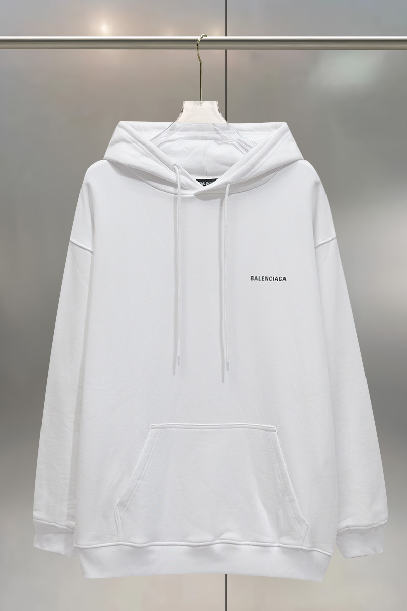 Balenciaga 발렌시아가 전후 로고 후드티 의류