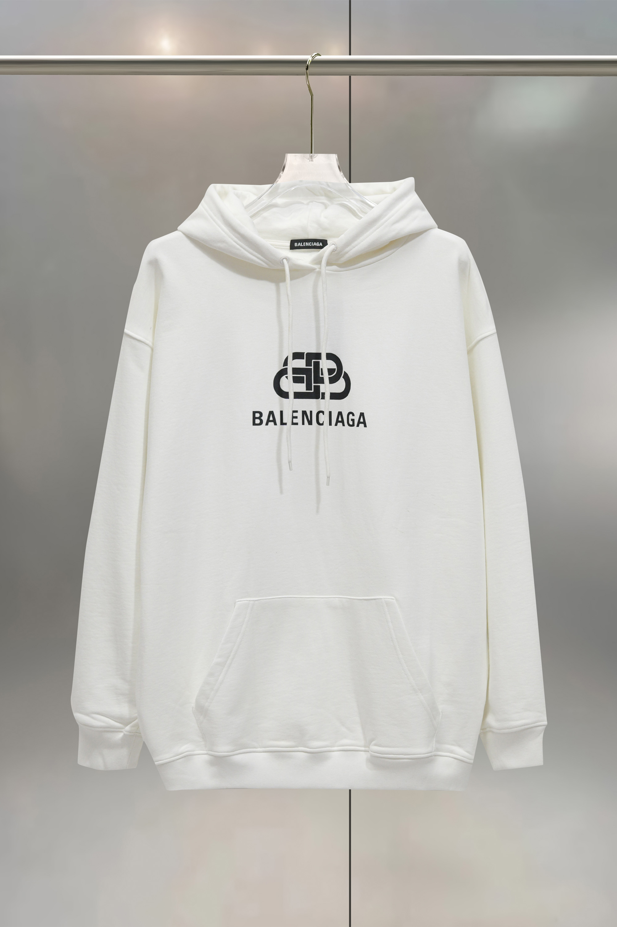 Balenciaga 발렌시아가 자물쇠 로고 후드티 의류