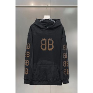 Balenciaga 발렌시아가 BB 워시드 후드티 의류