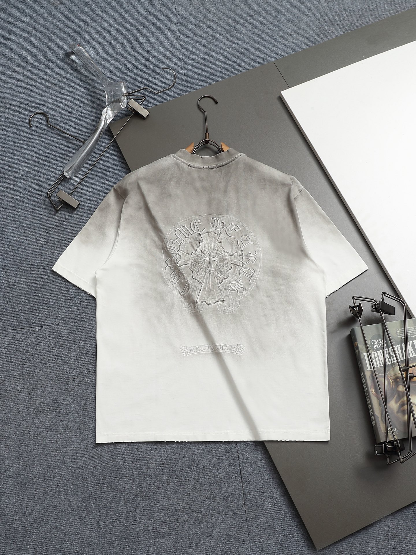 Chrome Hearts CH 크롬하츠 자수 반팔 티셔츠 의류