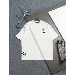 Chrome Hearts CH 크롬하츠 자수 반팔 티셔츠 의류