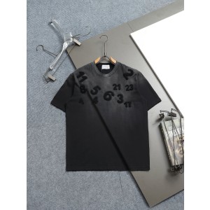 Maison Margiela 메종 마르지엘라 디지털 자수 워싱 반팔 티셔츠 의류