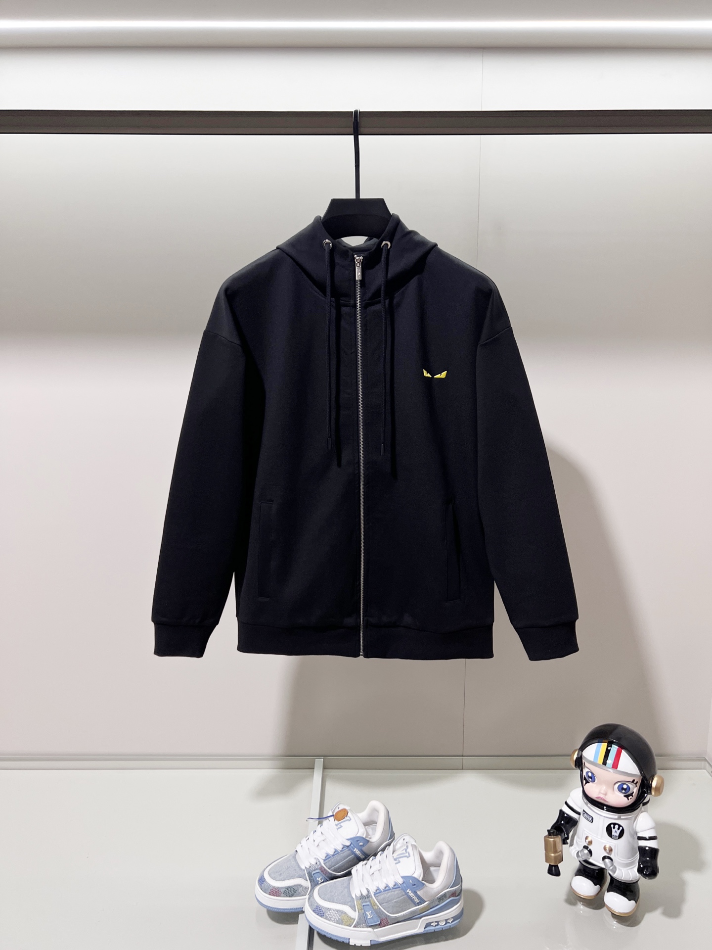 FENDI 펜디 미니몬스터 자수 후드 집업 자켓 재킷 의류