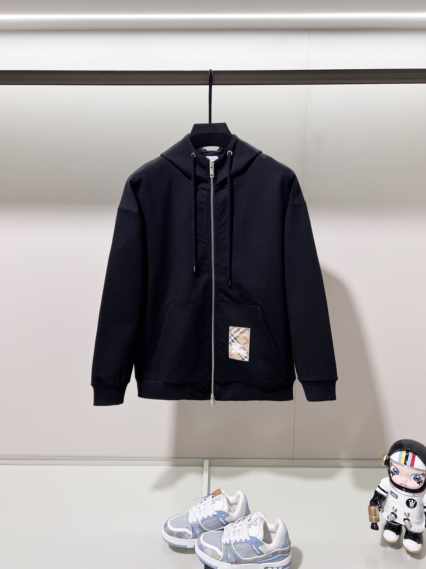 BURBERRY 버버리 맞춤 원단 후드 집업 자켓 재킷 의류