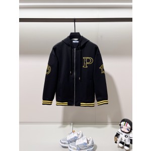 PRADA 프라다 맞춤 원단 후드 집업 자켓 재킷 의류