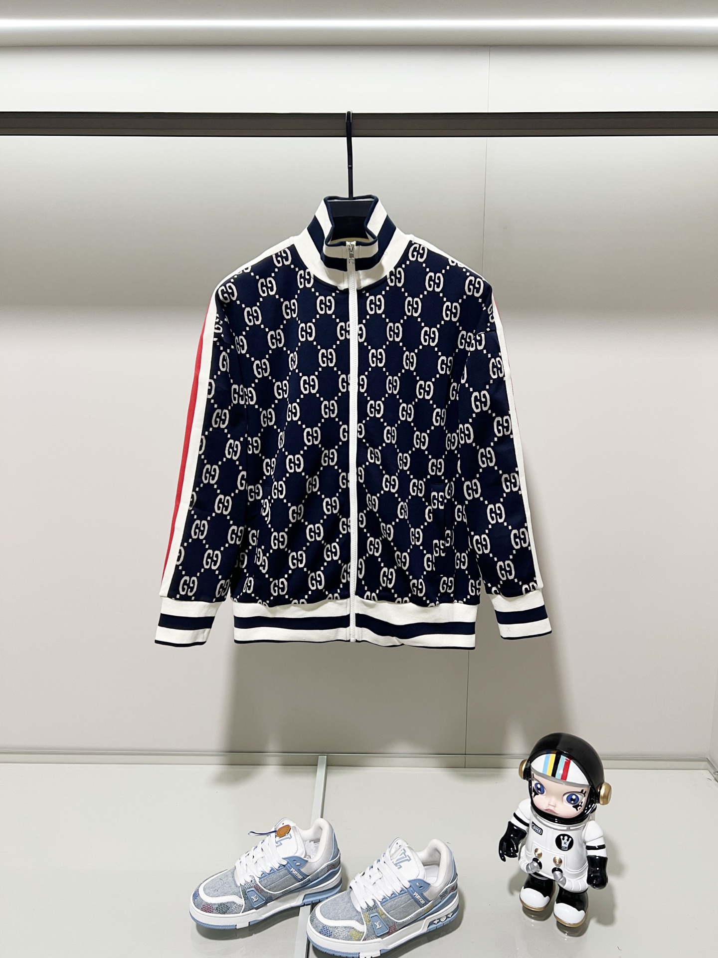 GUCCI GG 구찌 모노그램 트랙 세트 집업 자켓 재킷 의류