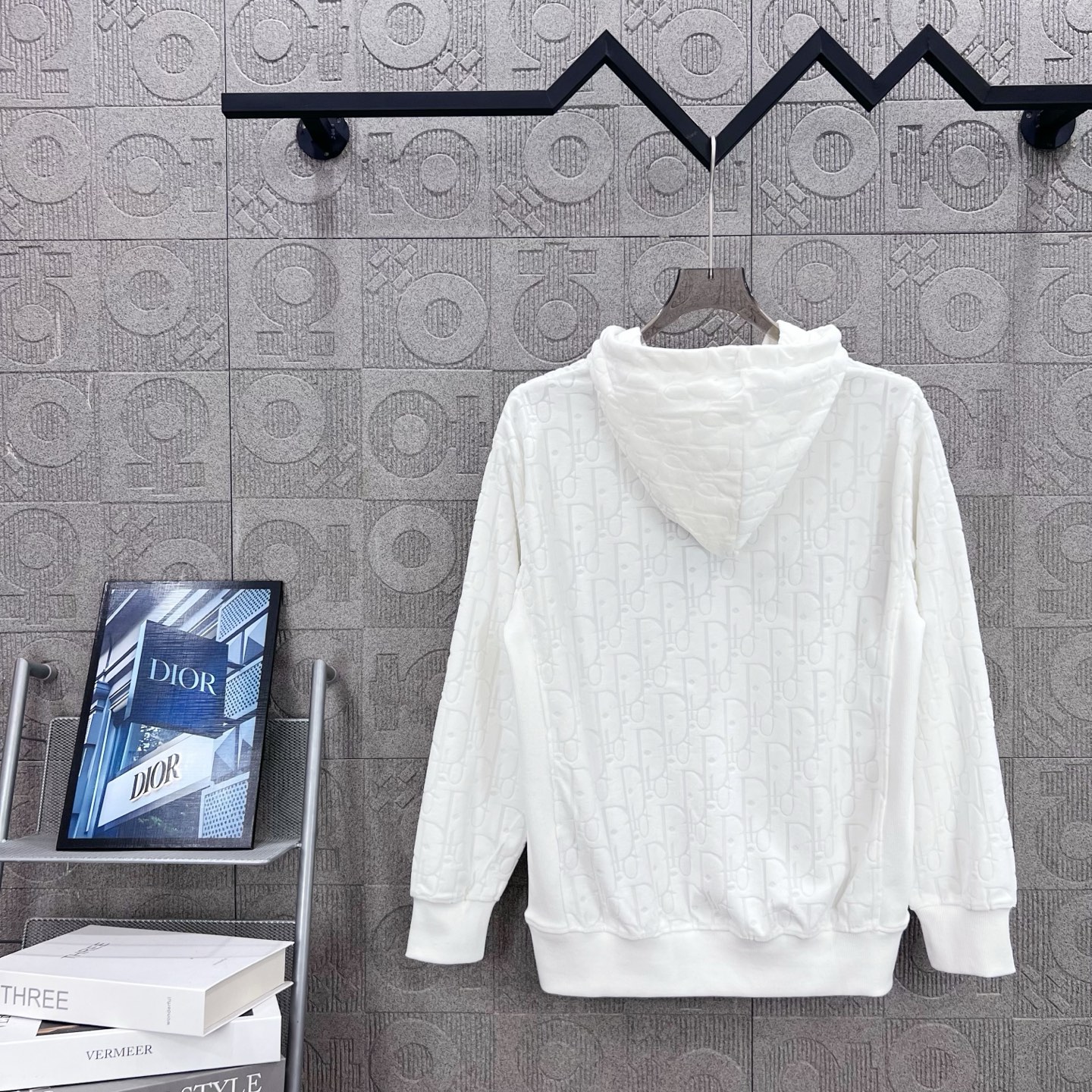 Dior CD 디올 클래식 자가드 로고 후드티 의류