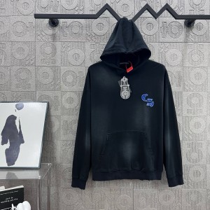 Chrome Hearts CH 크롬하츠 십자가 자수 빈티지 후드티 의류