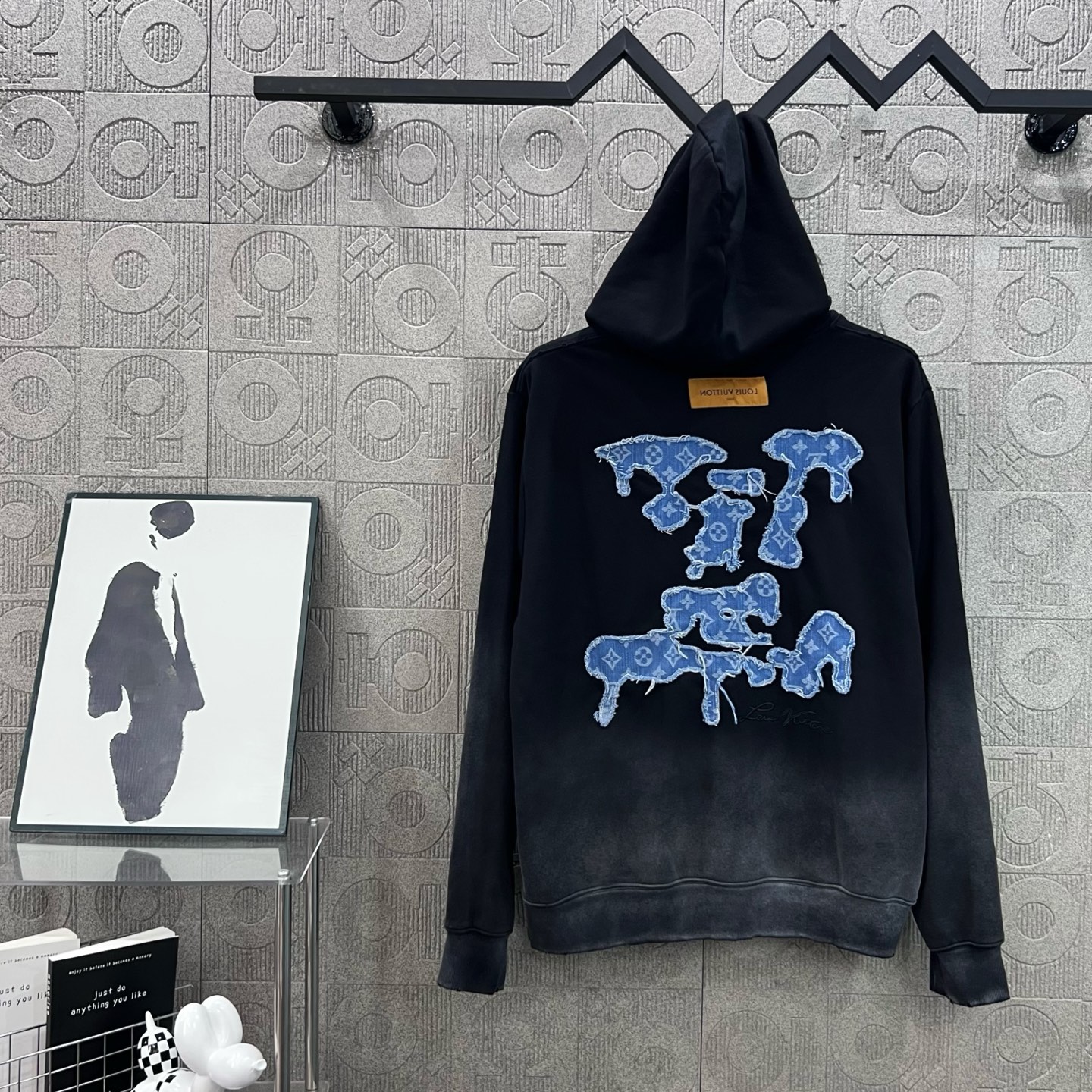 Louis Vuitton LV 루이비통 빈티지 패치 후드티 의류