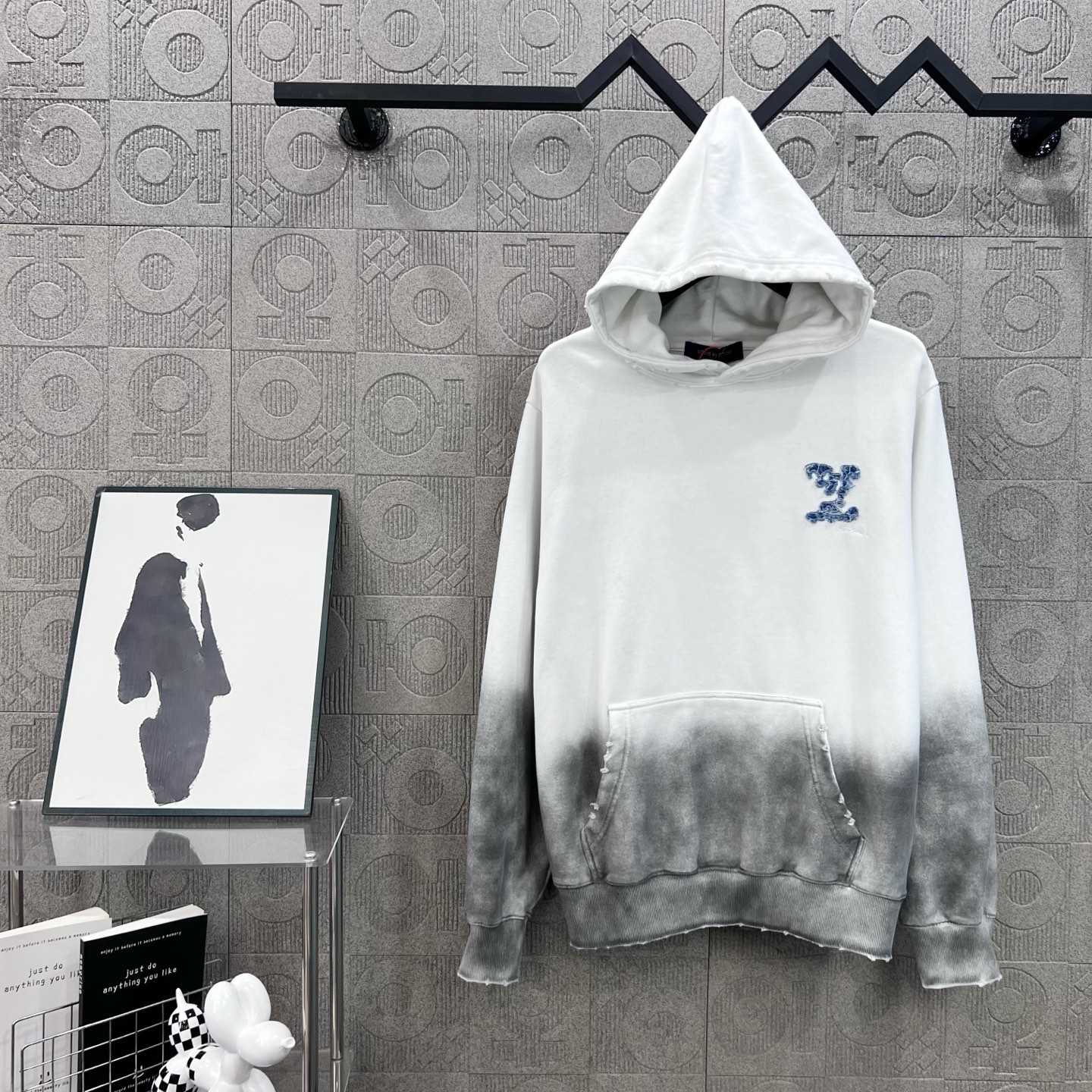 Louis Vuitton LV 루이비통 빈티지 패치 후드티 의류