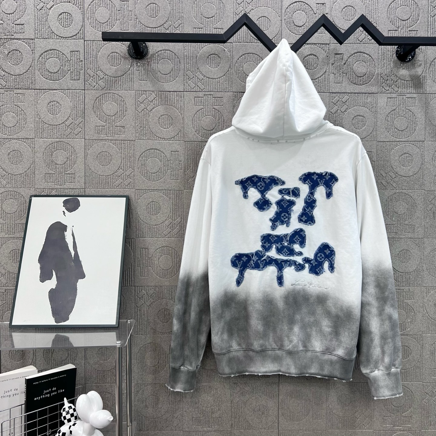 Louis Vuitton LV 루이비통 빈티지 패치 후드티 의류