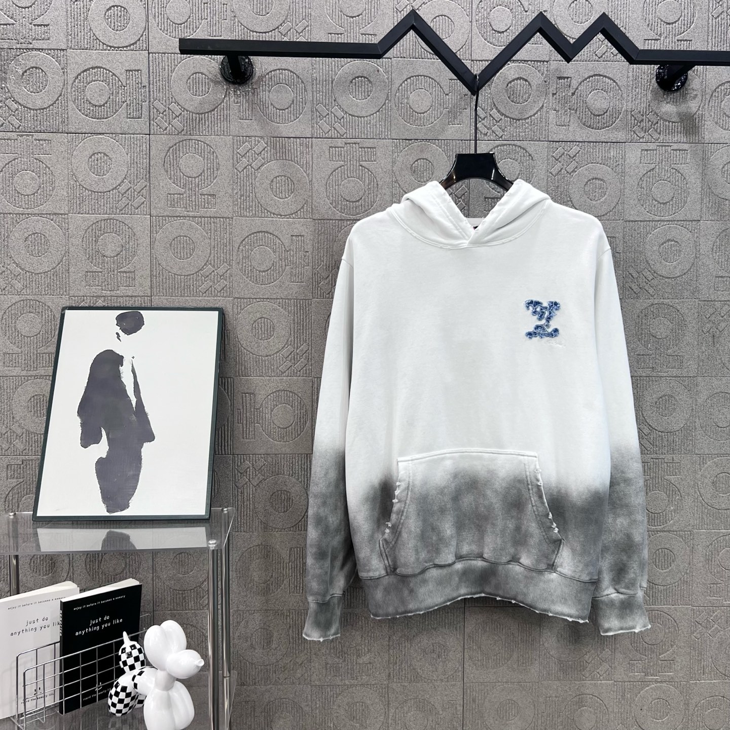 Louis Vuitton LV 루이비통 빈티지 패치 후드티 의류