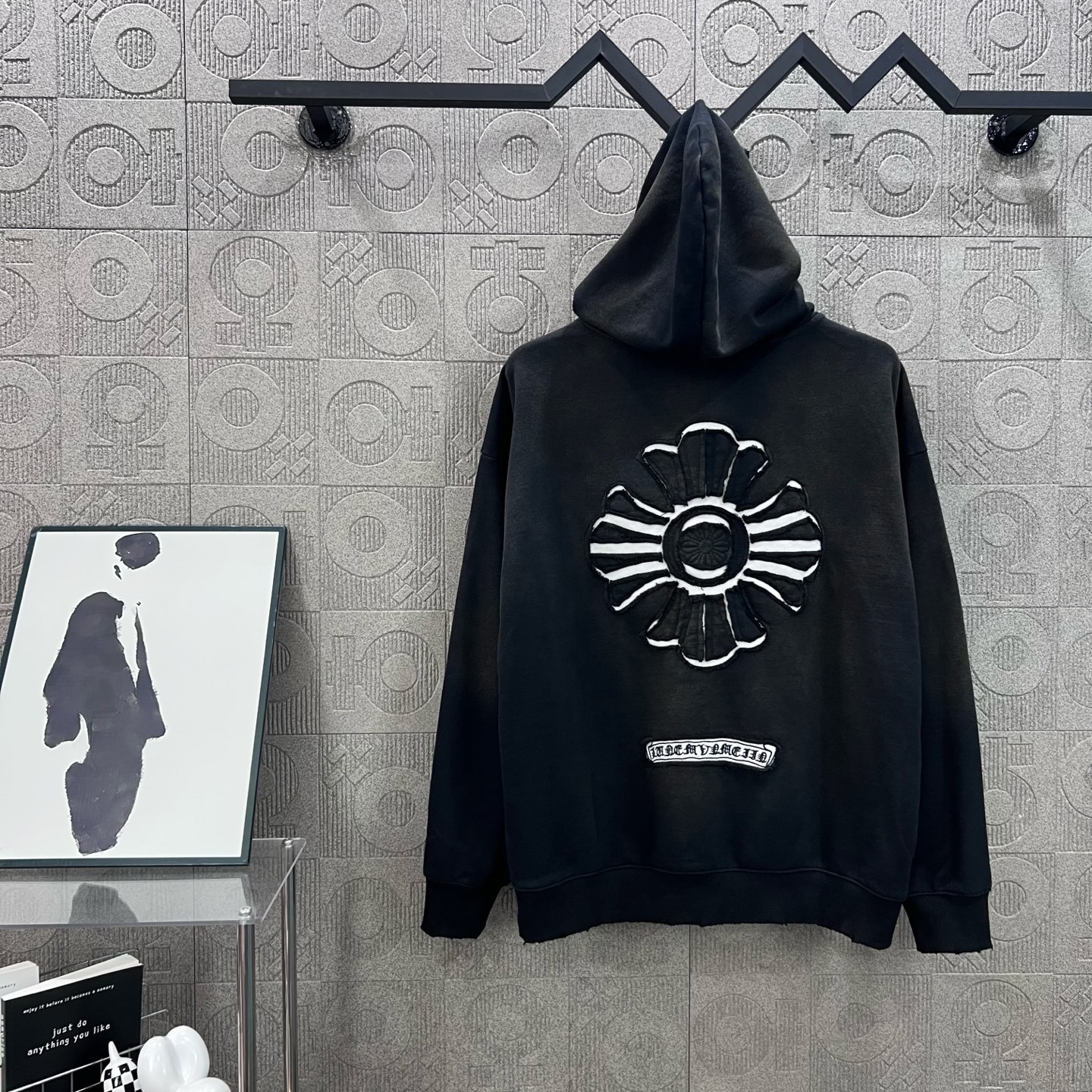 Chrome Hearts CH 크롬하츠 십자가 자수 후드티 의류