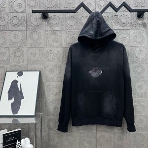 Balenciaga 발렌시아가 타이어 펀칭 링 후드티 의류