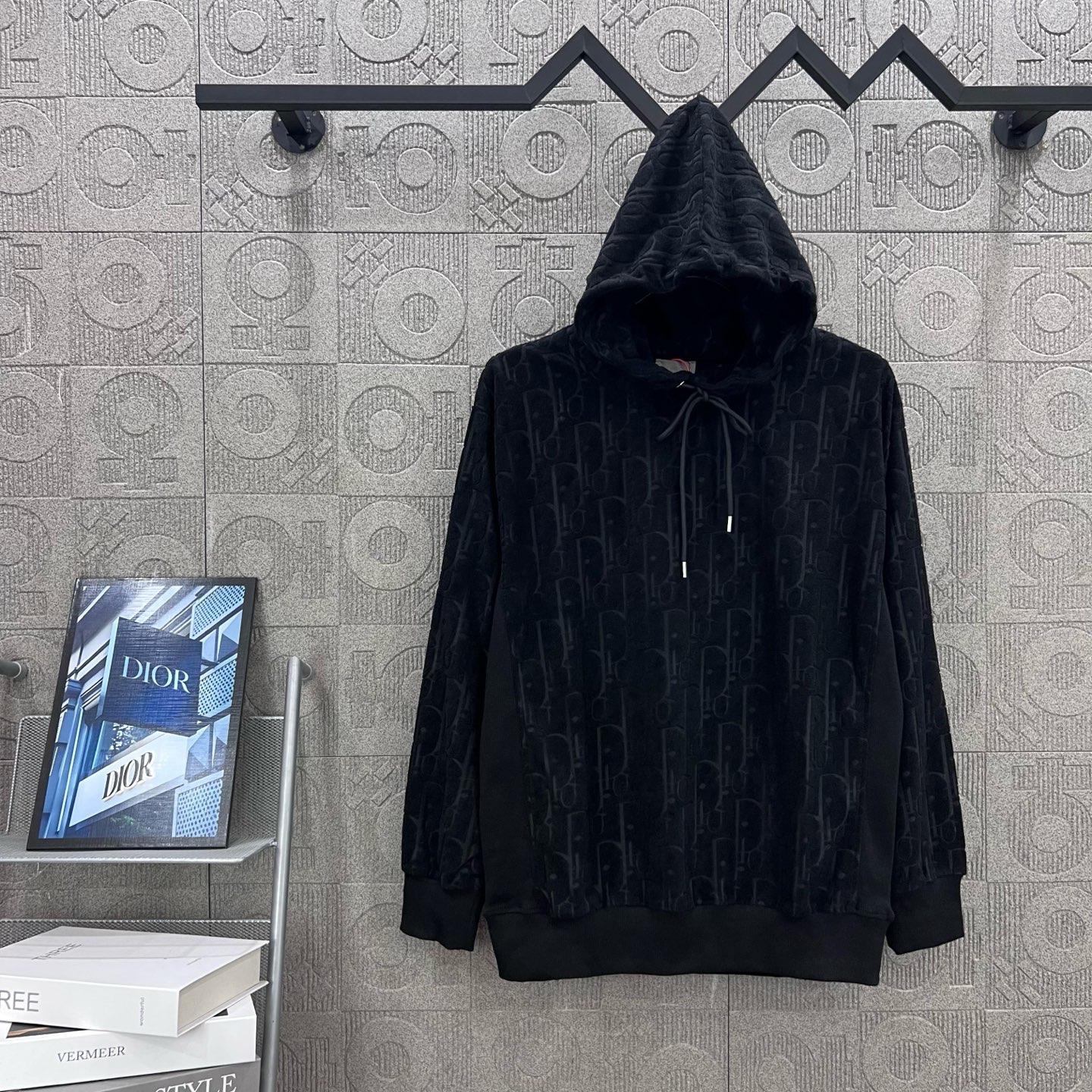 Dior CD 디올 클래식 자가드 로고 후드티 의류