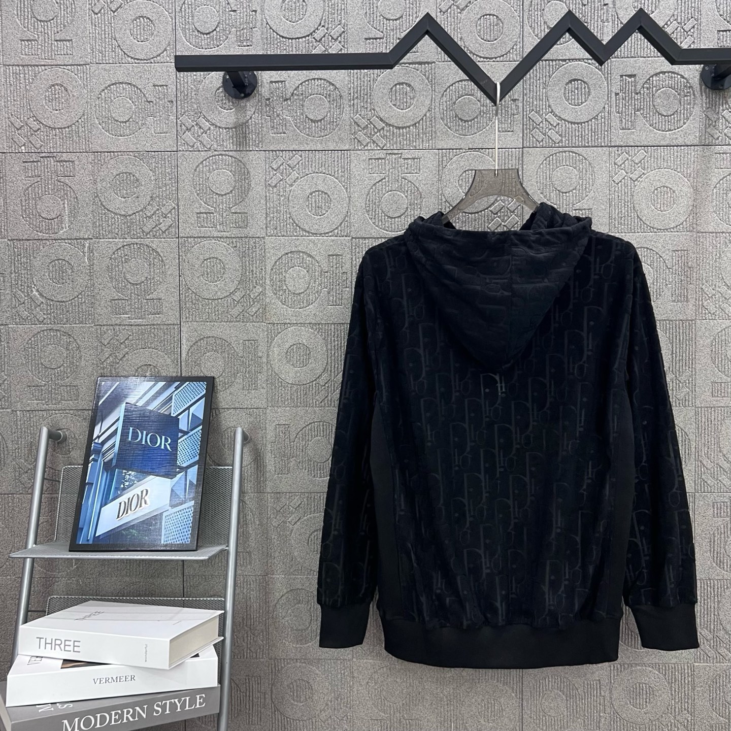 Dior CD 디올 클래식 자가드 로고 후드티 의류